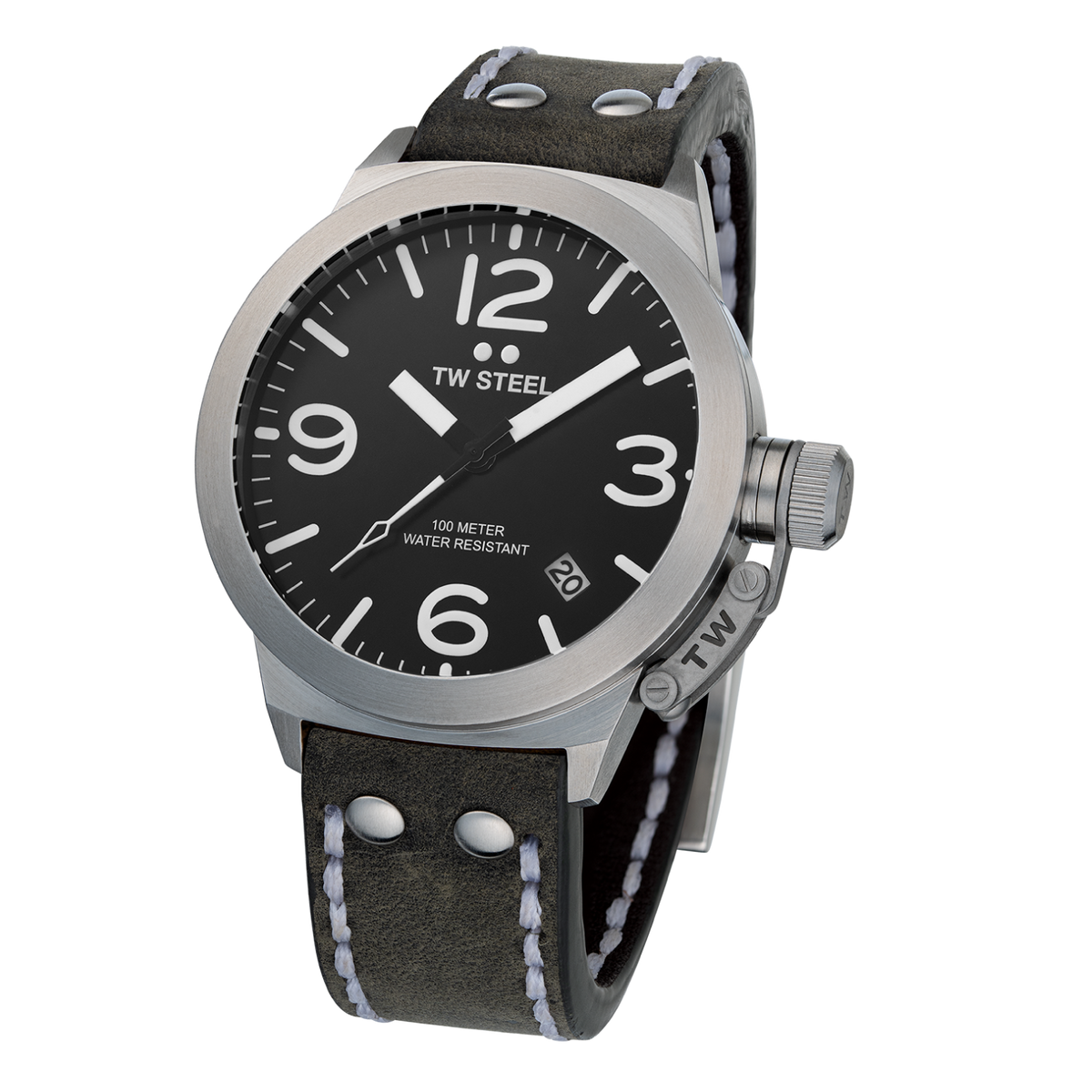 TW Steel Canteen 40mmBlack Dial Stainless Steel TW Steel Canteen Men main image 2