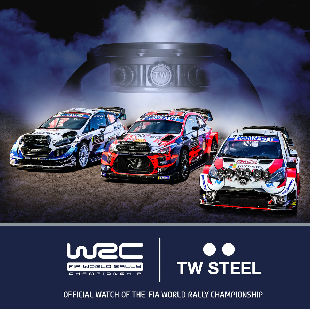Official Watch Partner of the WRC – TW Steel